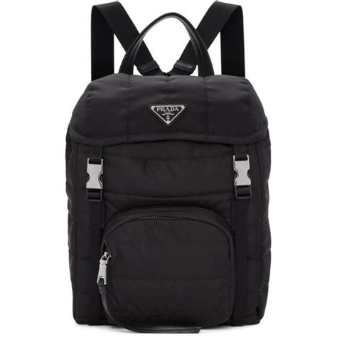 prada quilted nylon backpack|prada nylon backpack review.